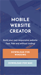 Mobile Screenshot of mobirise.net