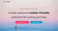 Desktop Screenshot of mobirise.com